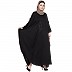 Premium Kaftan with patch work-black